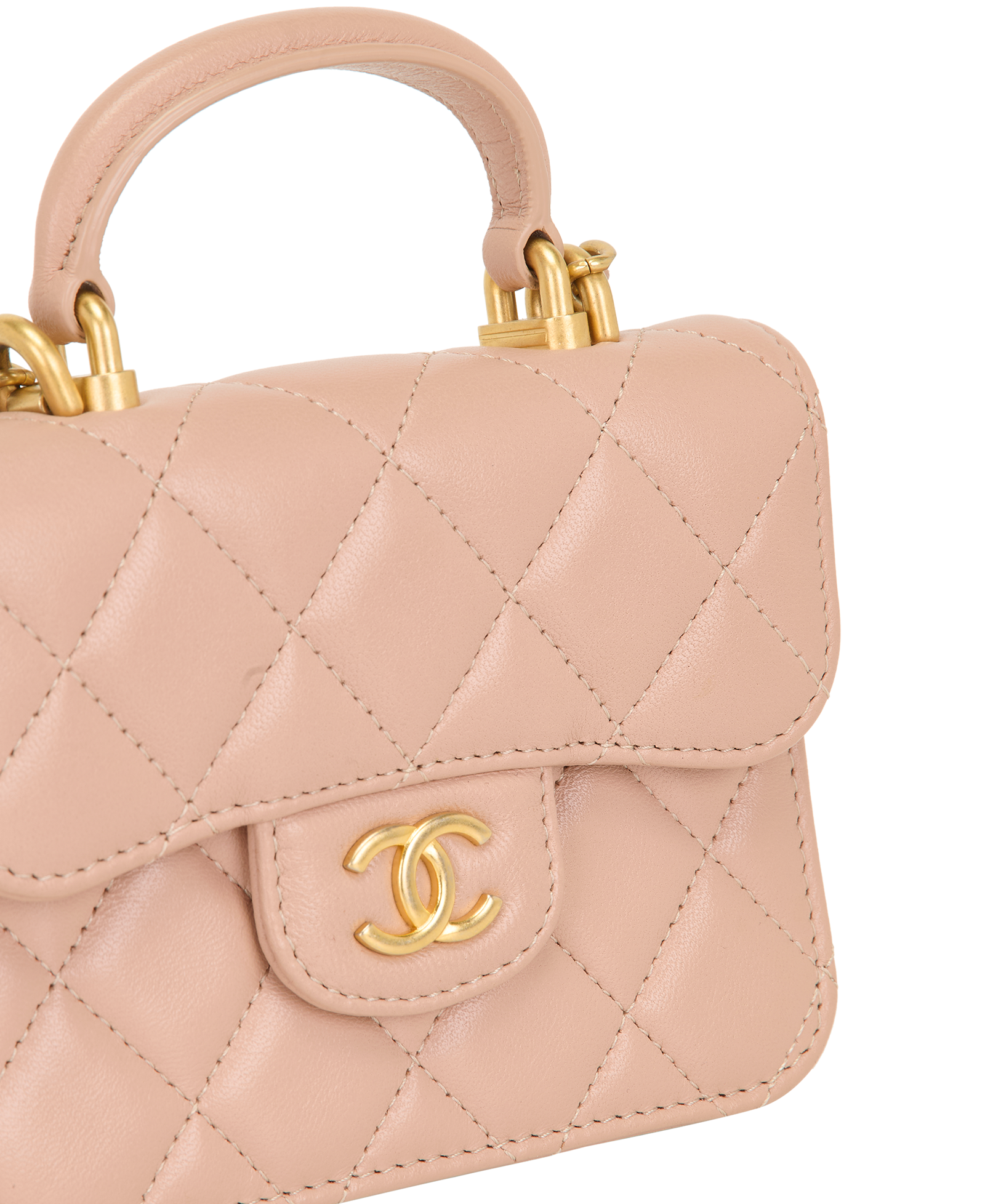 Mini Top Handle WOC, &pound;1,700, Handbags, Pink, Leather, Other view